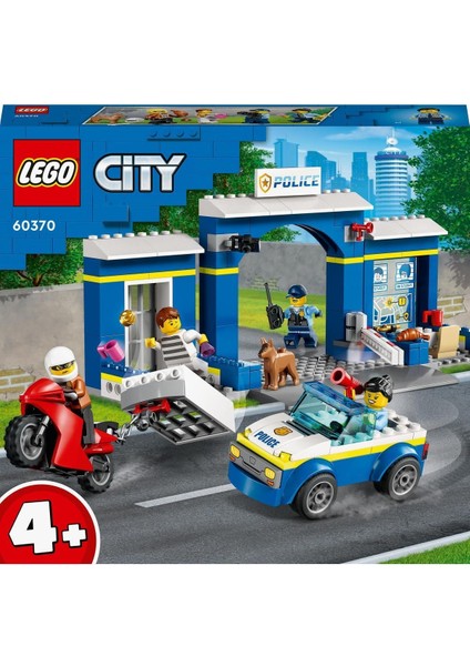 4 Yaş ve Üzeri Çocuklar Için City Polis Merkezi Takibi 60370 Oyuncak Yapım Seti (172 Parça) fırsatları