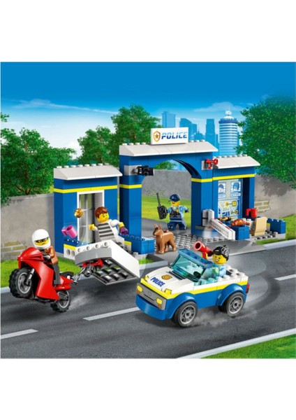 4 Yaş ve Üzeri Çocuklar Için City Polis Merkezi Takibi 60370 Oyuncak Yapım Seti (172 Parça) indirimleri