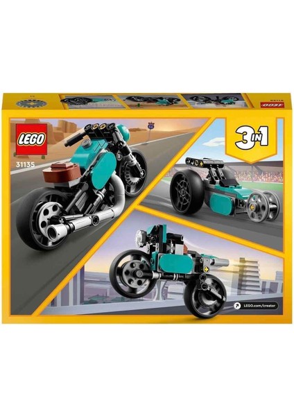 Creator Klasik Motosiklet 31135 fırsatları