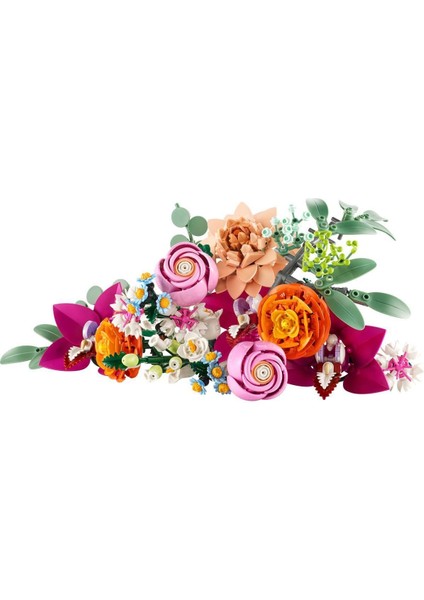 ® Botanicals Pembe Çiçek Buketi 10342 - Yetişkinler Için Dekoratif Çiçek Yapım Seti (749 Parça) modelleri