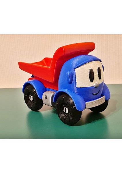 Küçük Kamyon Leo - Leo Lastwagen Leo The Truck 4'lü Oyuncak Seti fırsatları