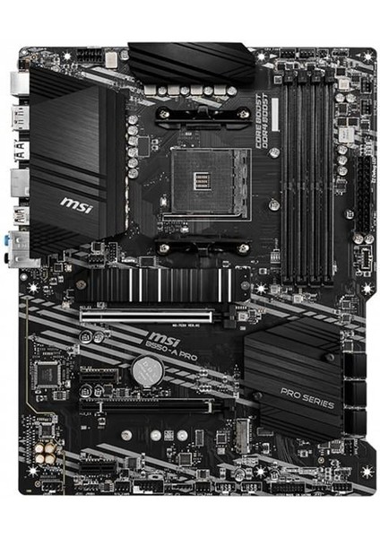 Msı B550-A Pro Ddr4 M2 Pcıe Nvme HDMI Dp Pcıe 16X V4.0 Am4 Atx modelleri