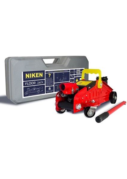 Hidrolik 2 Ton Araç Kaldırma Krikosu, Plastik Çantalı, Dayanıklı ve Kullanışlı