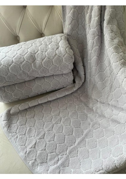 Microcotton Premium Banyo Havlusu Özel Dokulu Jakarlı indirimleri