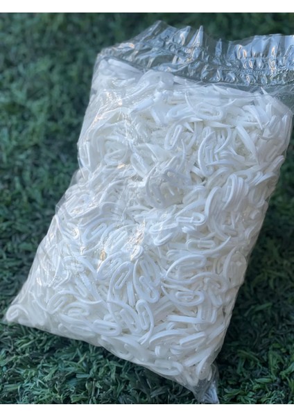 S Pile Salyangozu Perde Kancası S Pile Düğmesi 1 Paket ( 1000 Adet )