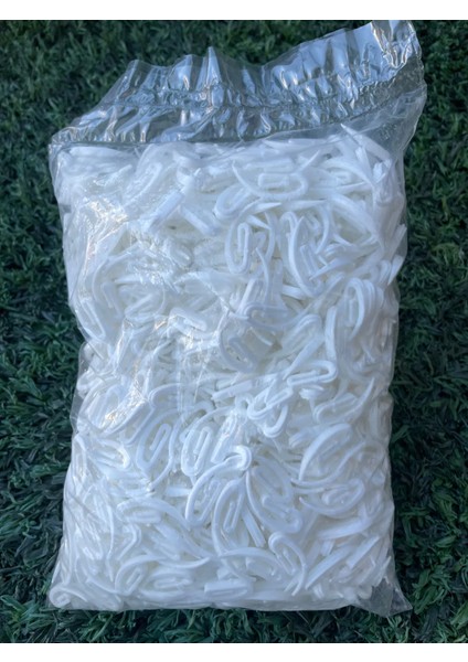 S Pile Salyangozu Perde Kancası S Pile Düğmesi 1 Paket ( 1000 Adet )