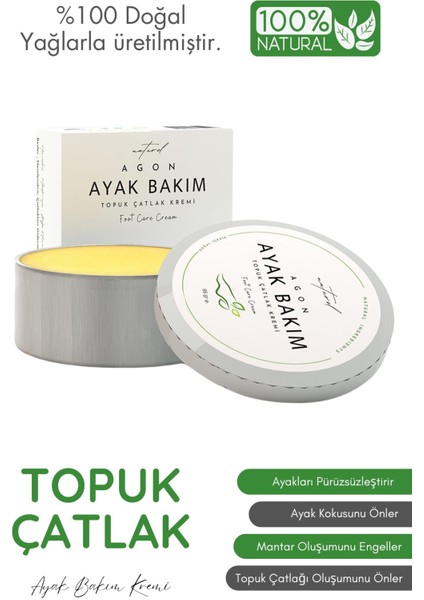 Doğal Topuk Çatlak ve Ayak Bakım Kremi modelleri