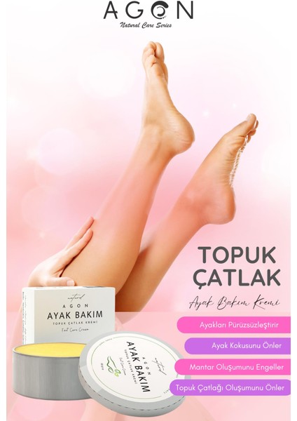 Doğal Topuk Çatlak ve Ayak Bakım Kremi fırsatları
