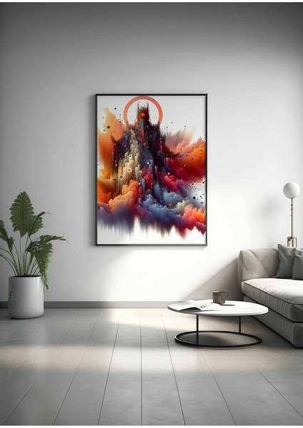 Minimalist Tarzda Sentetik Efendi Çerçeveli Kanvas Tablo -417 fırsatları