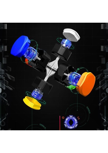 Gan 356 M Lite 3x3 Manyetik Rubik Küp Zeka Küpü Çıkartmasız Hız Küpü Türkiye Resmi Satıcısı fiyatları