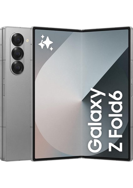 Galaxy Z Fold6, Yapay Zeka (Aı) Telefon, 12GB Ram, 512GB Hafıza, Gümüş, Android Akıllı Telefon, 50MP Kamera, Büyük Ekran, Çoklu Görev, S Pen, Uzun Pil Ömrü ( Türkiye Garantili)