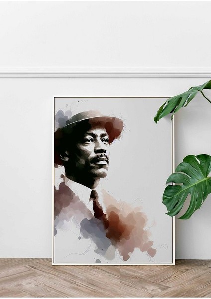Empresyonist Tarzda Martin Luther King Jr. Çerçeveli Kanvas Tablo -302 indirimleri