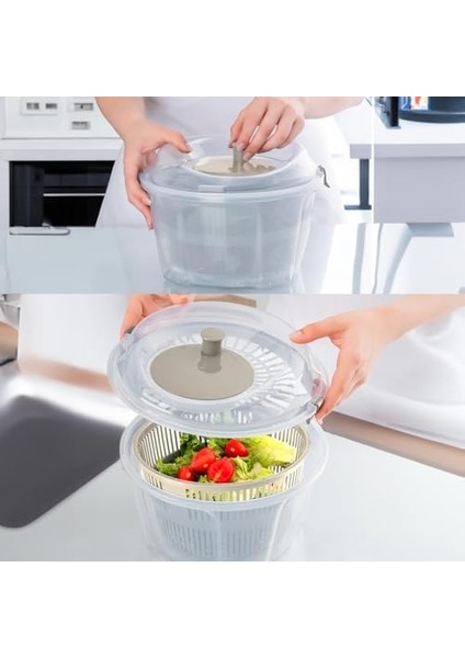 G-25 Gondol Vega Pratik Salata Kurutucu - Meyve Sebze Yeşillik Yıkama Kurutma Kabı Cappuccino fiyatları