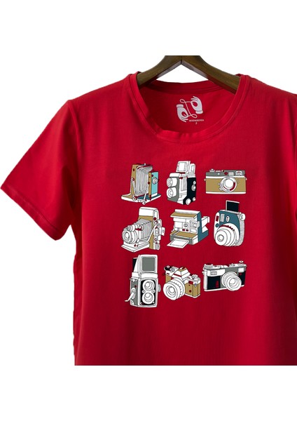 Regular Bisiklet Yaka Baskılı T-Shirt modelleri