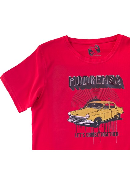 Regular Bisiklet Yaka Baskılı T-Shirt fiyatları