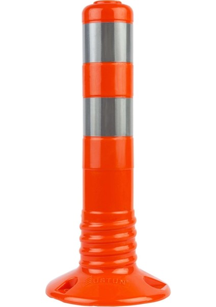 45 cm esnek şerit ayırıcı, dayanıklı ve kullanışlı standart delinatör