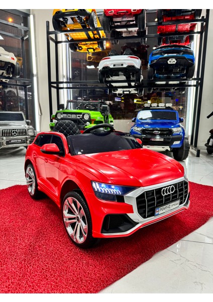 Audi 445 12 Volt Akülü Araba (Özel Plaka)