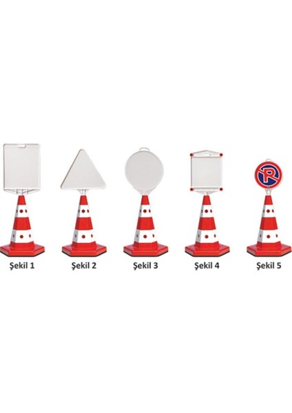 Kedi Gözlü Trafik Konisi, Güvenli ve Dayanıklı Trafik İşaretleri fiyatları