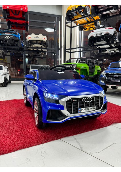 Audi 445 12 Volt Akülü Araba (Özel Plaka)