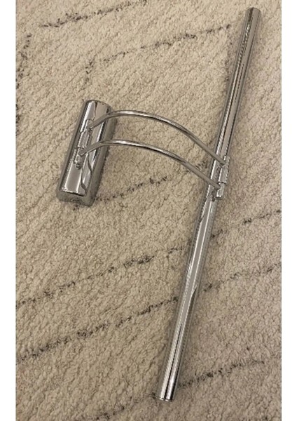Pilli Flüt Aplik Gümüş - 50 cm