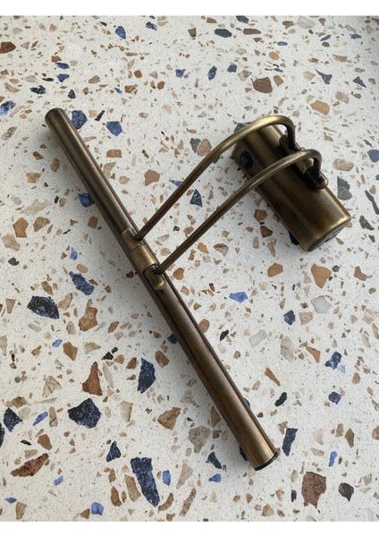 Şarjlı Flüt Aplik 35 cm Eskitme Rengi