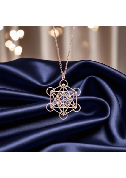 925 Ayar Gümüş Metatron Kolye