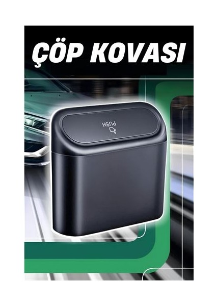Modacar Araç Çöp Kovası Pratik