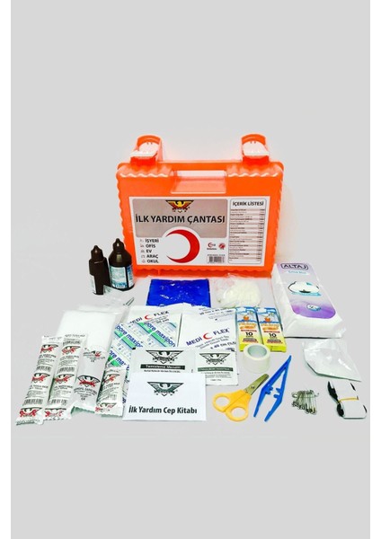 İlk Yardım Çantası, Yönetmelik Uyumlu, Güvenli, Dayanıklı, Pratik ve Kolay Kullanım