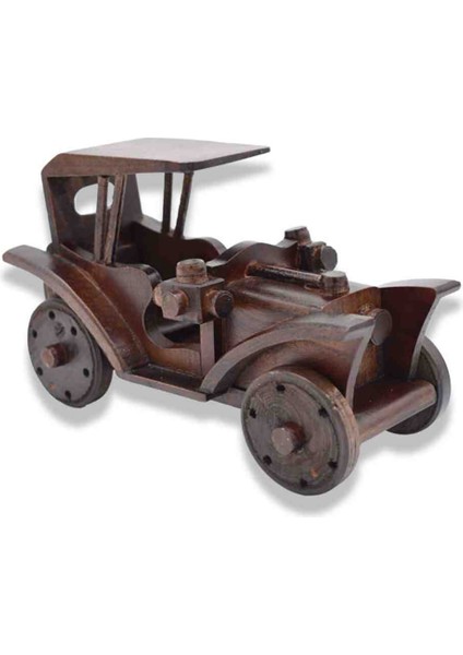 El Yapımı Doğal Ahşap Dekoratif Araba Antika Tarzı Nostaljik Jeep Retro Tasarım, Koleksiyonluk Özel Üretim, Hediyelik Ahşap Oyuncak Masaüstü Aksesuarı