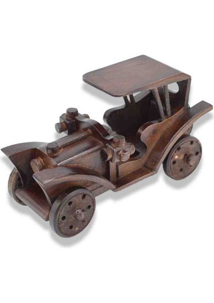 El Yapımı Doğal Ahşap Dekoratif Araba Antika Tarzı Nostaljik Jeep Retro Tasarım, Koleksiyonluk Özel Üretim, Hediyelik Ahşap Oyuncak Masaüstü Aksesuarı