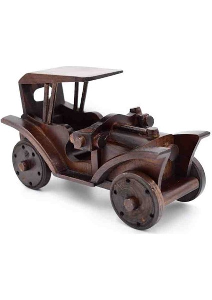 El Yapımı Doğal Ahşap Dekoratif Araba Antika Tarzı Nostaljik Jeep Retro Tasarım, Koleksiyonluk Özel Üretim, Hediyelik Ahşap Oyuncak Masaüstü Aksesuarı