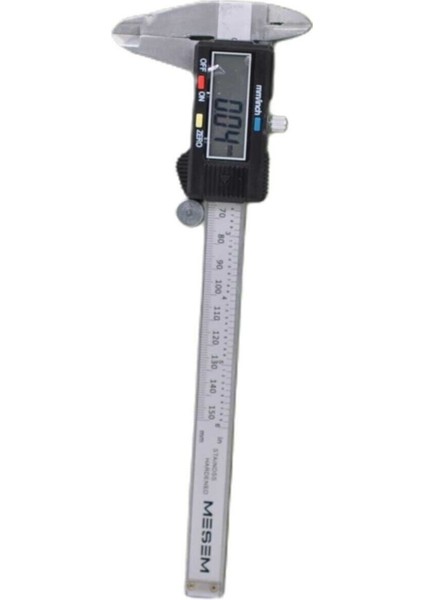 150 mm Dijital Çelik Kumpas Özel Kutulu Hassas Manuel Ölçü Aleti modelleri