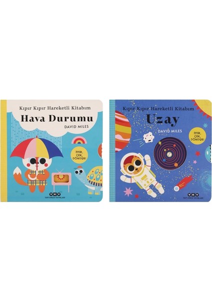 Kıpır Kıpır Hareketli Kitabım Hava Durumu ve Uzay