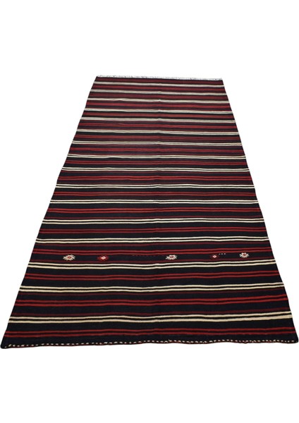 El Dokuma Yün Yağcıbedir Balıkesir Yörük Kilimi 0123 - Yeni - Çok Renkli modelleri