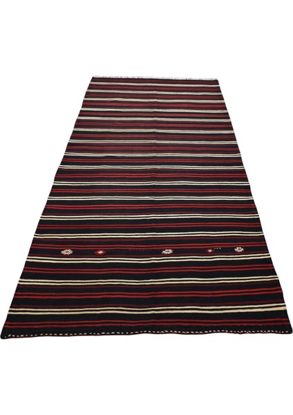 El Dokuma Yün Yağcıbedir Balıkesir Yörük Kilimi 0123 - Yeni - Çok Renkli fırsatları