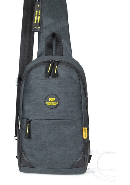 Keten Kumaş Body Bag Çapraz Göğüs ve Sırt Çantası -Np 2056 fiyatları