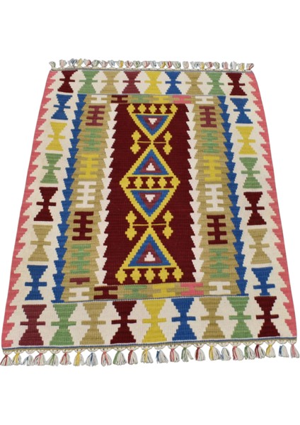 El Dokuma Yün Pınarbaşı Kayseri Kilimi 0126 - Yeni - Çok Renkli fiyatları