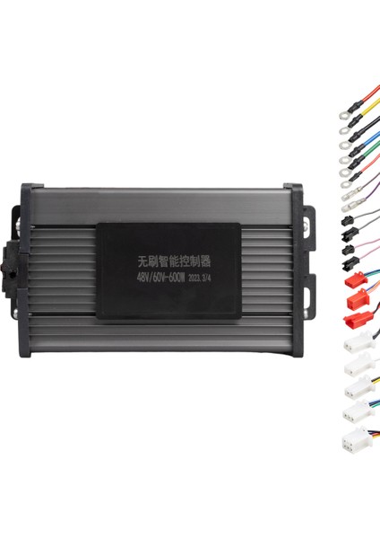 48V-60V 600W Elektrikli Bisiklet ve Scooter Akıllı Güç Kontrol Ünitesi GO506089MT-21465