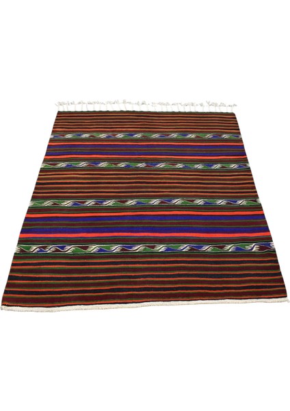 El Dokuma Yün Fethiye Alara Yörük Kilimi 0122 - Yeni - Çok Renkli fiyatları