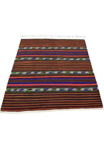 El Dokuma Yün Fethiye Alara Yörük Kilimi 0122 - Yeni - Çok Renkli modelleri