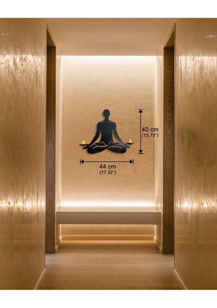 Meditasyon Duvar Aplik