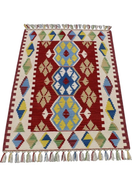 El Dokuma Yün Pınarbaşı Kayseri Kilimi 0131 - Yeni - Çok Renkli fiyatları