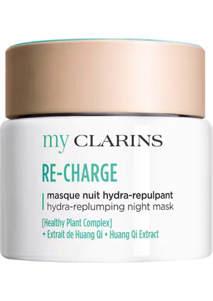 My Clarins Re-Charge - Yenileyici Uyku Maskesi 50 ml