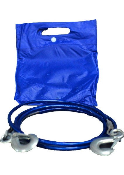 5 Ton Çelik Çekme Halatı, Taşıma Çantasıyla, 2,3 m, İzoleli