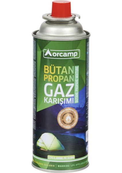 450 Gr Bütan Propan Gaz Karışımı Tüpü, Güçlü ve Pratik Kullanım İçin