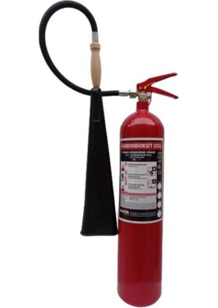 5 kg Co2 (Karbondioksit) Yangın Tüpü