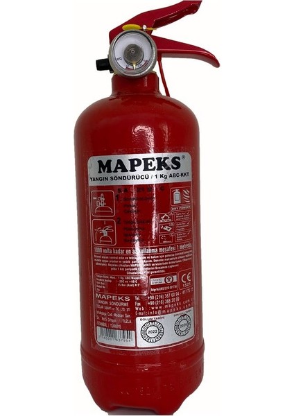 Yangın Söndürme Tüpü 1kg