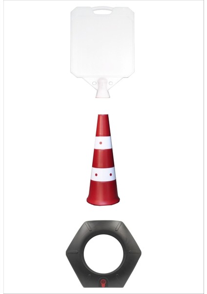 Jumbo Park Dubası 55x50 cm, Kaldırım Yönlendirme A+ Plastik, 146 cm uzunluk fırsatları