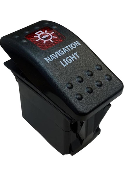 Navigasyon Lambası Işıklı 3p On-Off 12-24V Marın Swıtch (IC-134M-S1) (4172)