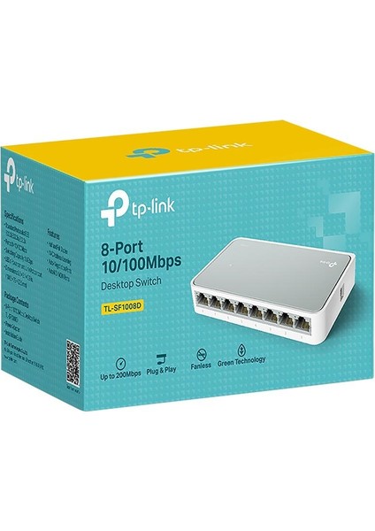 Tp-Lınk TL-SF1008D 8 Port 10/100 Swıtch (4172)